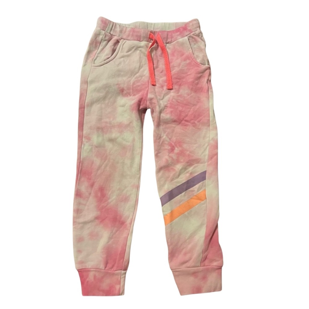 Egg NY Girls neon pink Joggers in excellent condition size 5